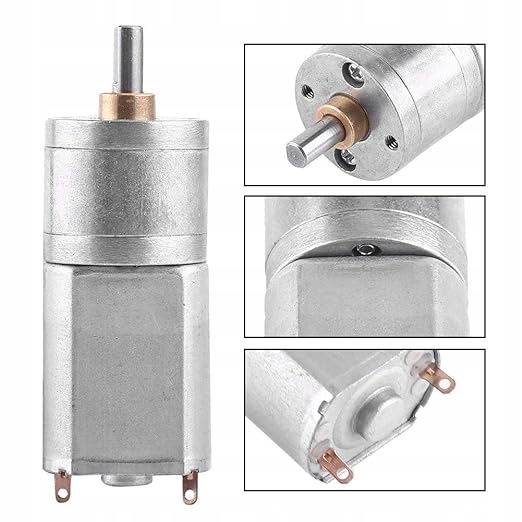 Turbina ślimakowa DC 12 V samoblokująca