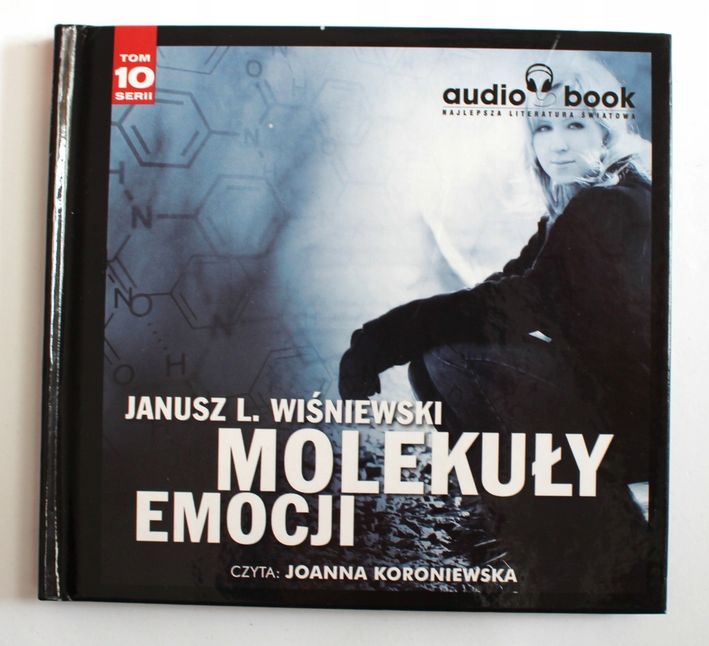 Molekuły Emocji, Wiśniewski, adiobook CD, tom 10 Najlepsza Literatura