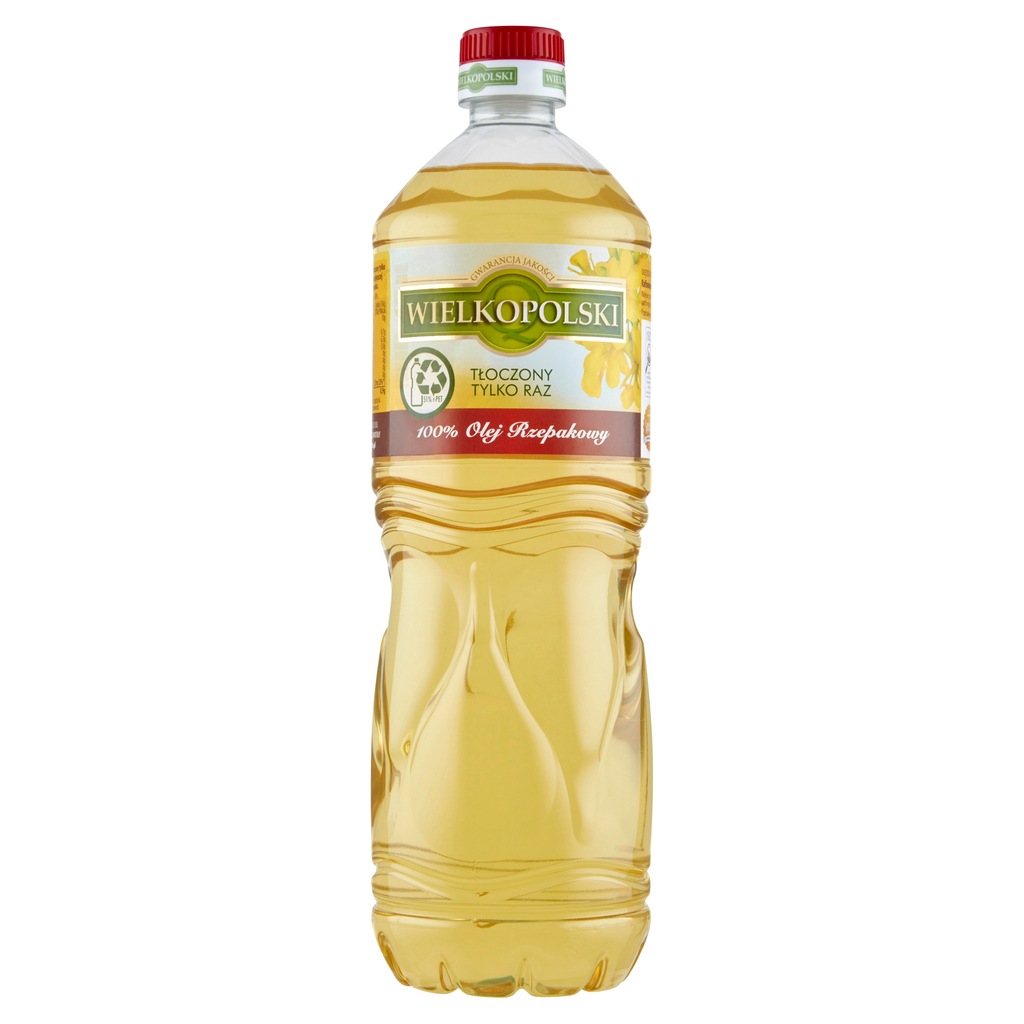 Olej rzepakowy rafinowany Wielkopolski 1000 ml
