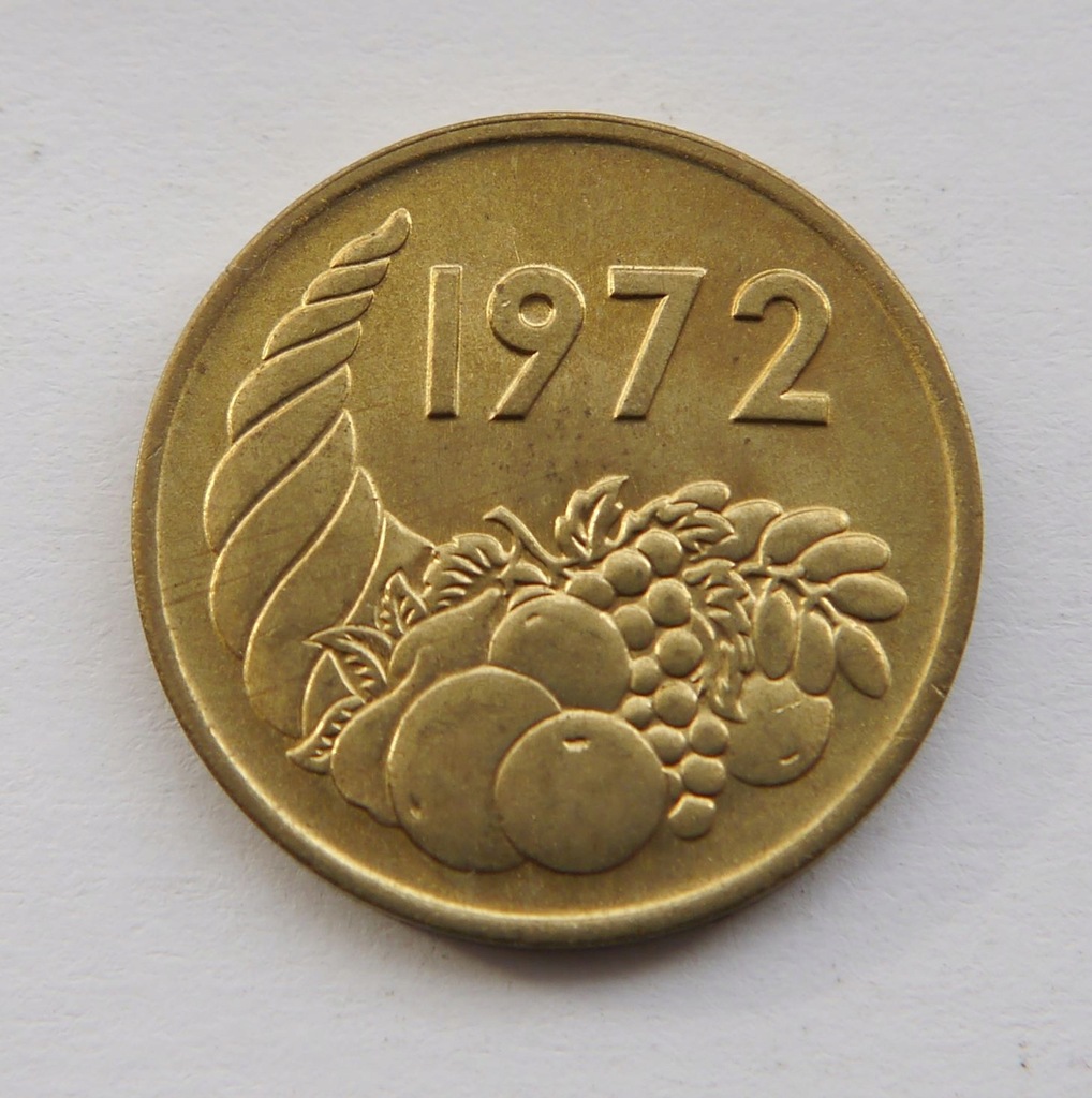 ALGIERIA 20 CENTIMES 1972 FAO MENNICZA OD 1 ZŁ