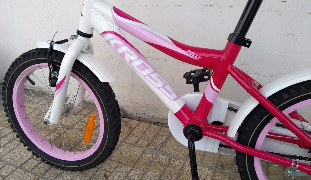 Rower dla dziewczynki Kross Polly koła 16 7615173855 oficjalne