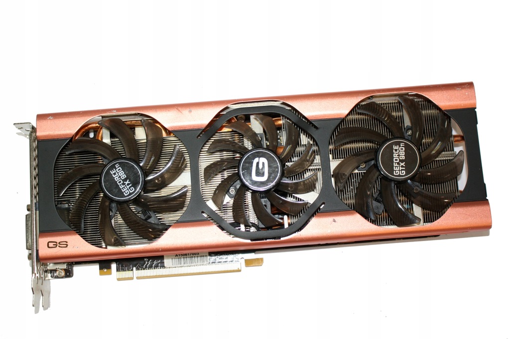 Karta graficzna Gainward GTX 980 Ti 6GB uszkodzona 9629301624