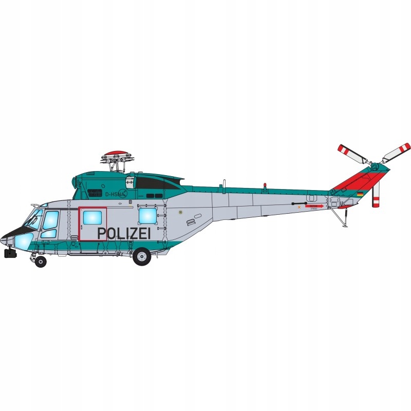 Купить PZL W-3A Сокол Полицейский вертолет АА48005 Ответ: отзывы, фото, характеристики в интерне-магазине Aredi.ru