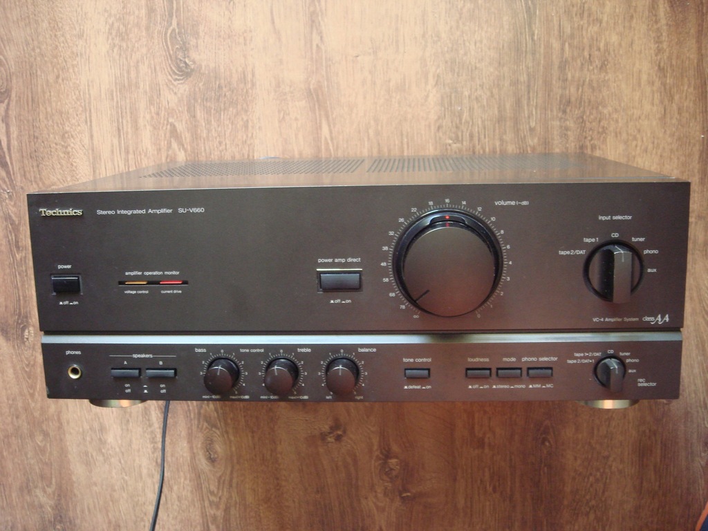 Wzmacniacz Technics SU-V660 POTĘŻNY STEREO 690W