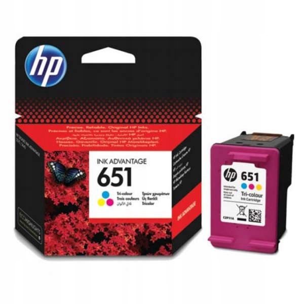 HP INC. Tusz nr 651 Tri-colour C2P11AE