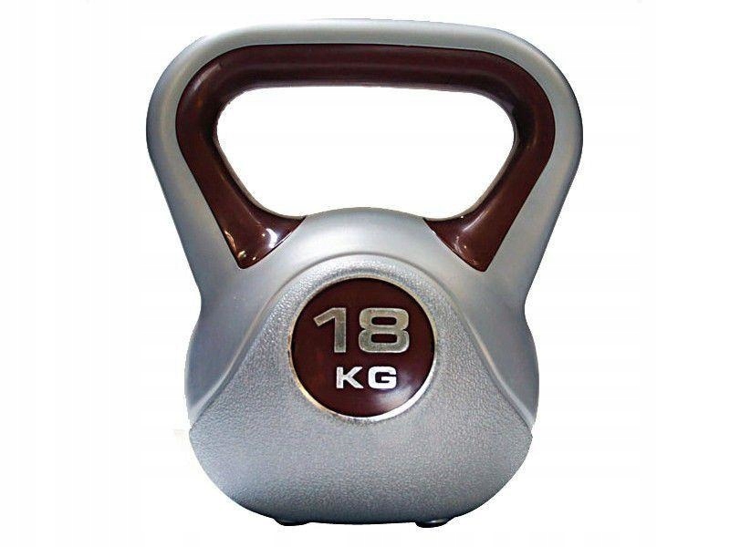 MARBO Hantla winylowa bitumiczna Kettlebell 18 kg