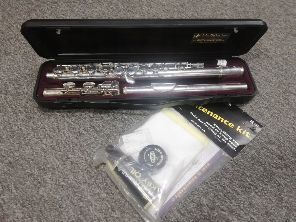 YAMAHA YFL-211 FLET POPRZECZNY, FUTERAŁ, AKCESORIA - 12674081757 ...