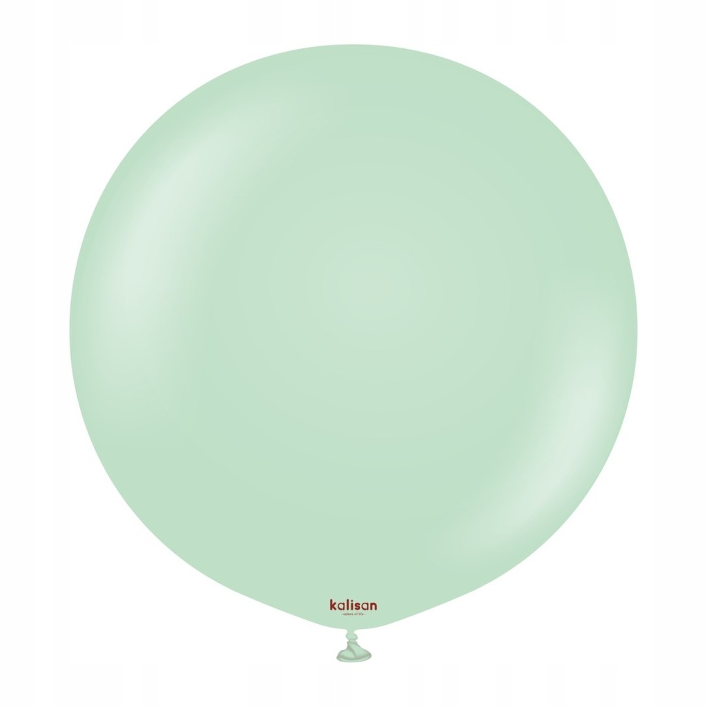 Balony lateksowe Macaron Green, zielony, 45 cm, 1 szt.