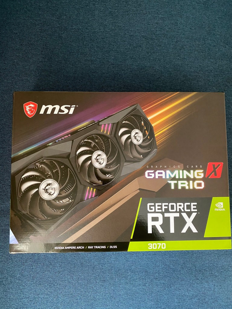 MSI GeForce RTX 3070 Gaming X Trio 8GB GDDR6