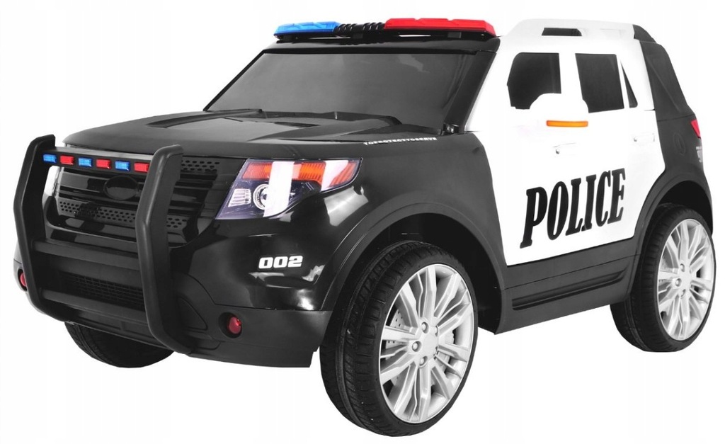 SUV POLICJA Super SZYBKI 2x45W + Migające ŚWIATŁA