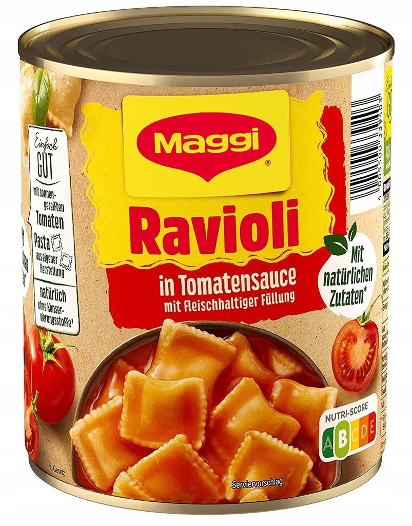 Ravioli w sosie pomidorowym Maggi 800 g