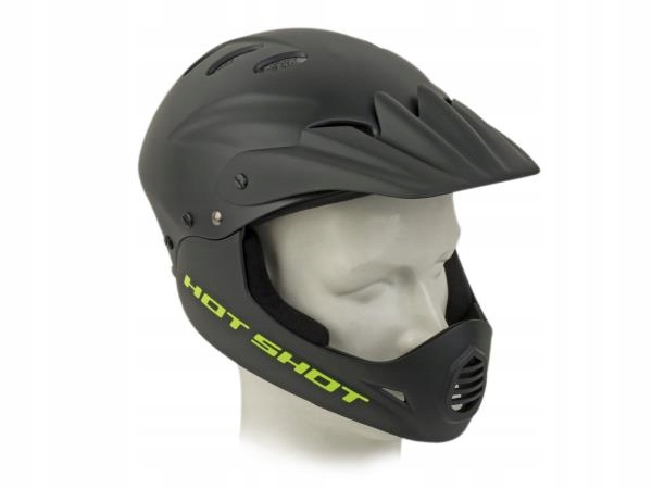 KASK AUTHOR HOT SHOT FULL FACE X9 / 54-56 CM BLACK