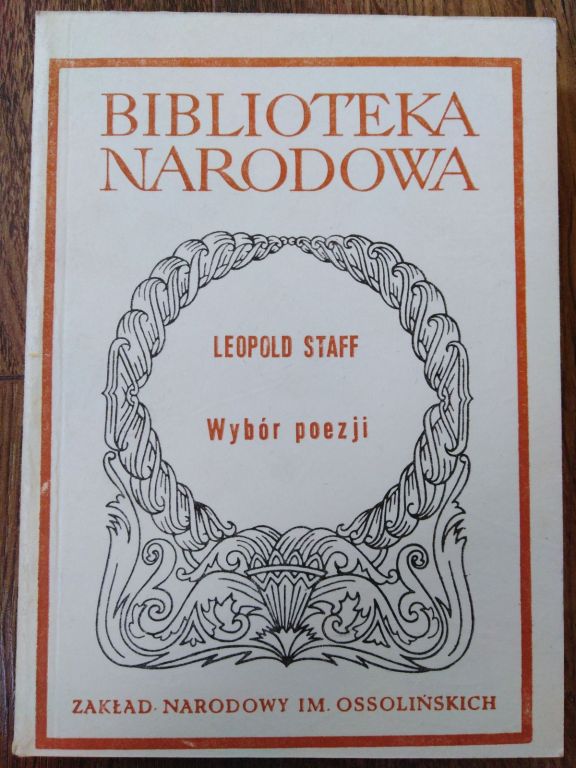 LEOPOLD STAFF WYBÓR POEZJI