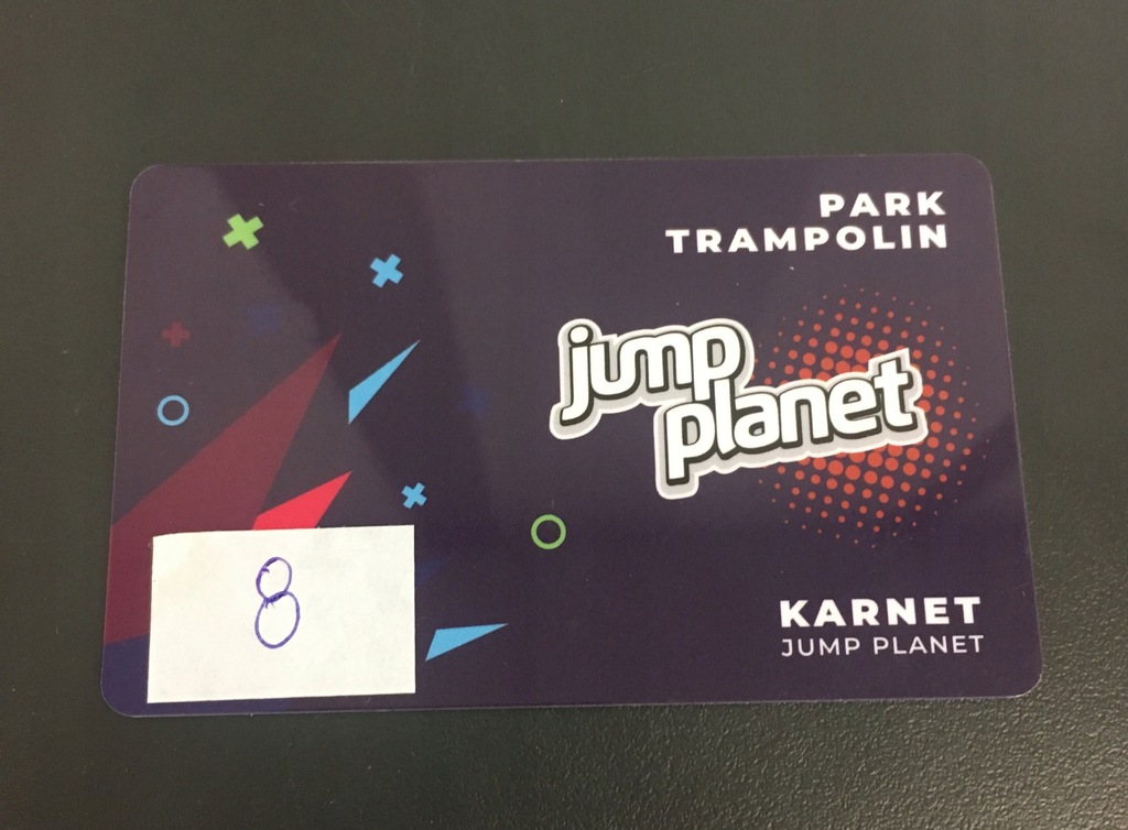 Karnet Jump Planet na 8 wejść