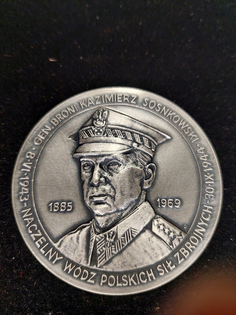 Medal gen. Broni Kazimierz Sosnowski