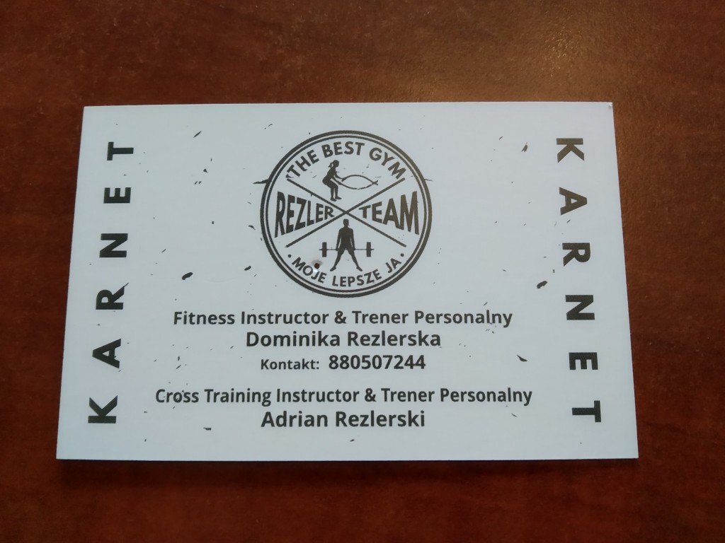 Karnet na zajęcia fitness