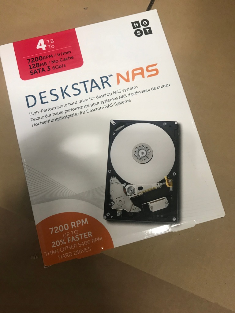 Купить Жесткий диск HGST Deskstar 4 ТБ 4000 ГБ 3,5 дюйма: отзывы, фото, характеристики в интерне-магазине Aredi.ru