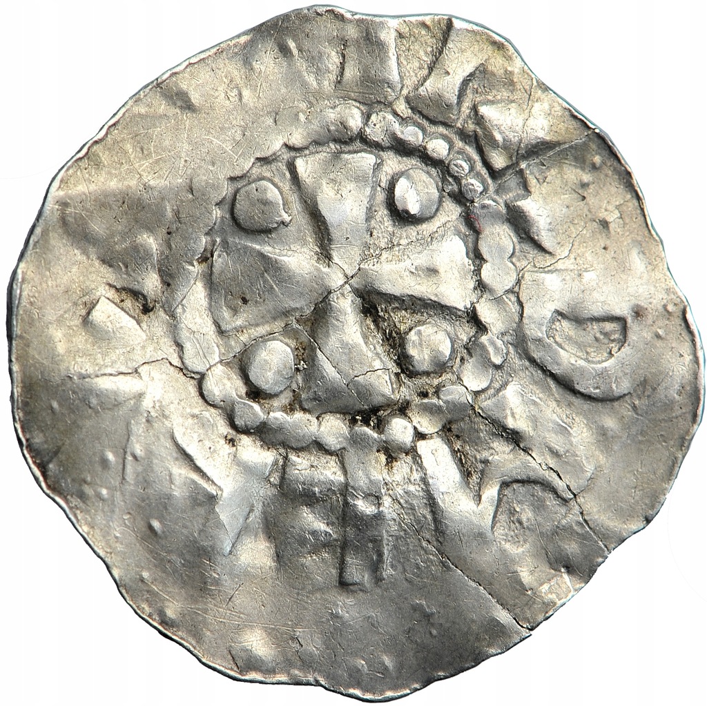 Saksonia, hr. Dytmar Billung, ok. 1025-1035, denar, tzw. Hiadmerus, RZADKI