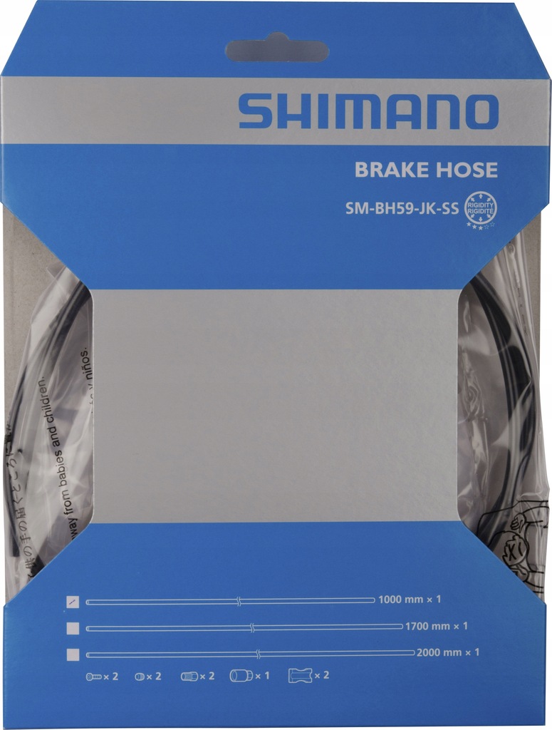 SHIMANO osłona przewodów hamulcowych 2000mm 17-J