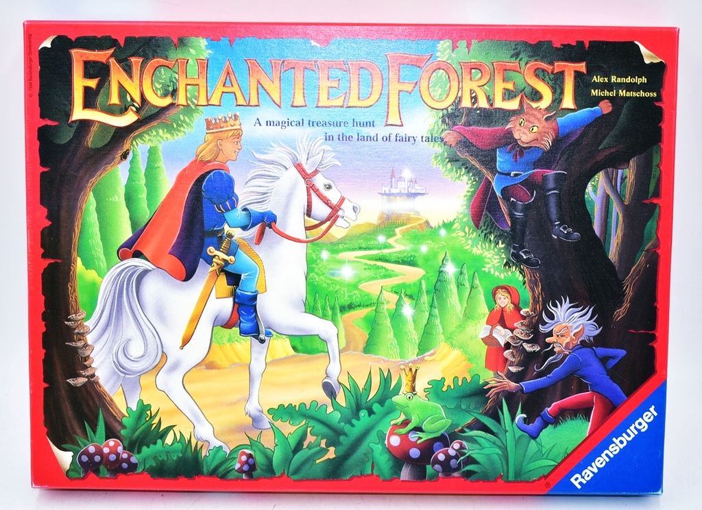 4736-26 .RAVENSBURGER ENCHANTED FOREST... o#g GRA