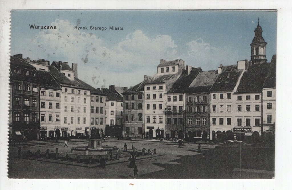 Warszawa, Warschau, 1916r. -1350