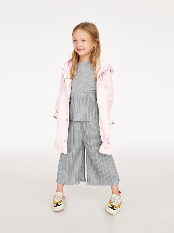 32O093 ZARA KIDS__Z06 PLISOWANE SPODNIE__164