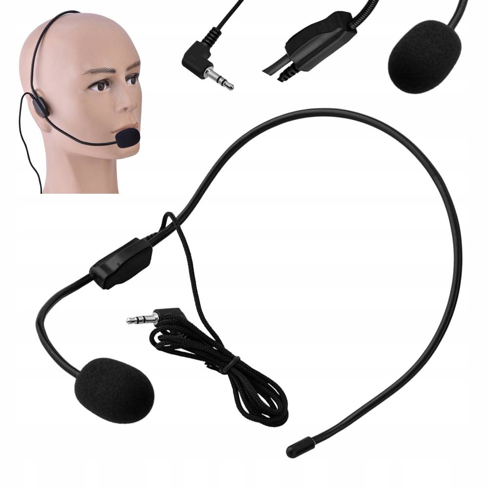 MIKROFON POJEMNOŚCIOWY NAGŁOWNY