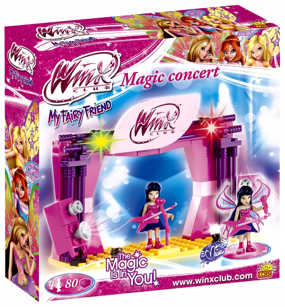 Klocki Winx Club Magic concert COBI 12223133245 oficjalne archiwum Allegro
