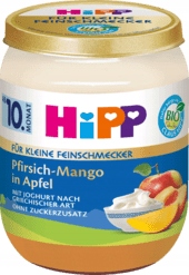 HIPP 10M brzoskwinia mango jabłko 160g