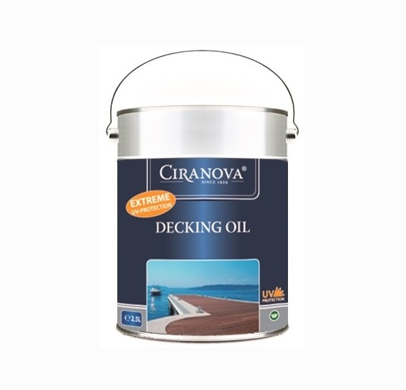 CIRANOVA decking oil z UV do tarasów teak 2,5l