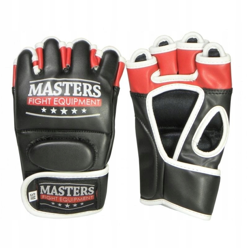Rękawice do MMA Masters GF-30A M 01272-SM czarno-niebiesko-biały+S/M