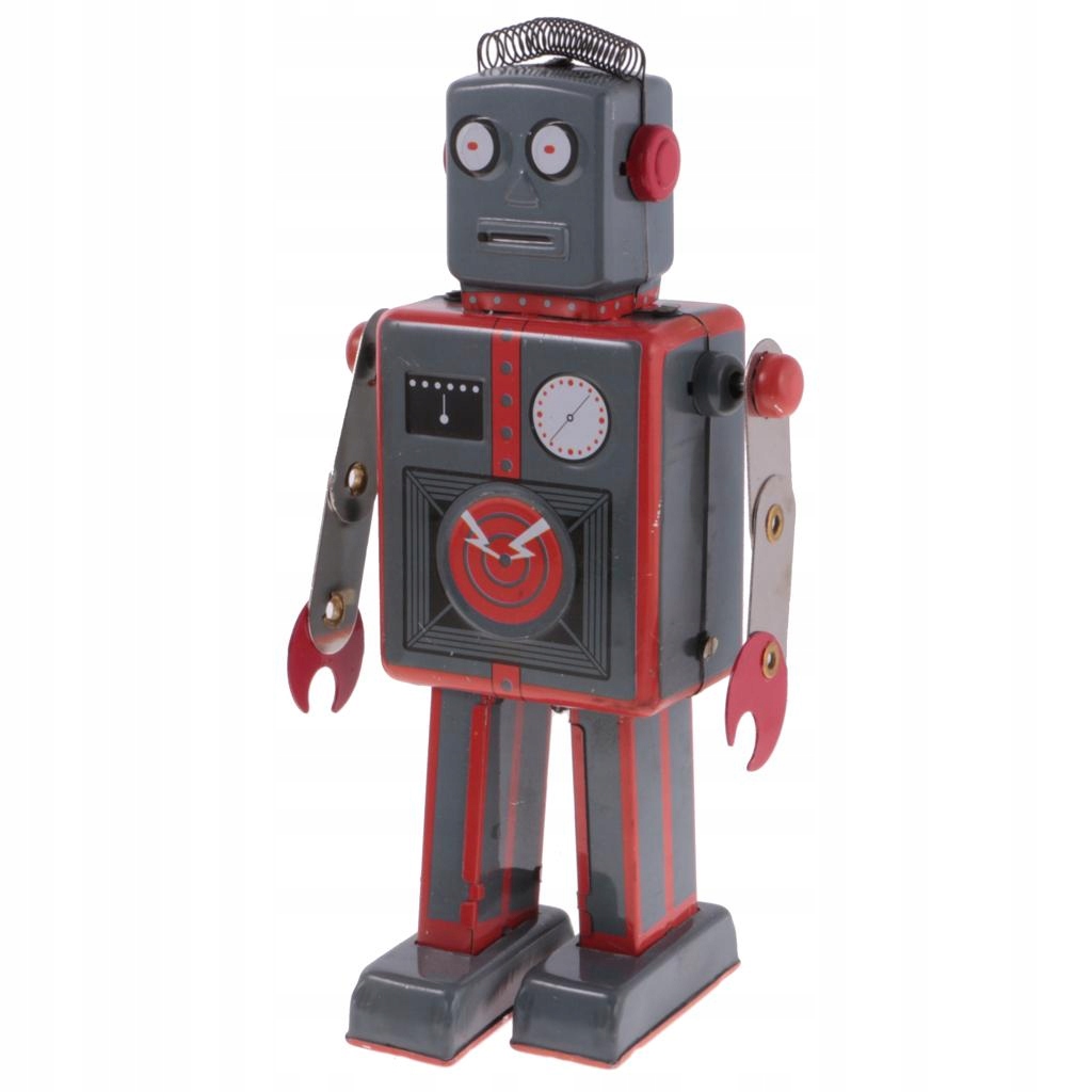 Blaszane Zabawki Mechaniczne Robot Rękodzieło Meta