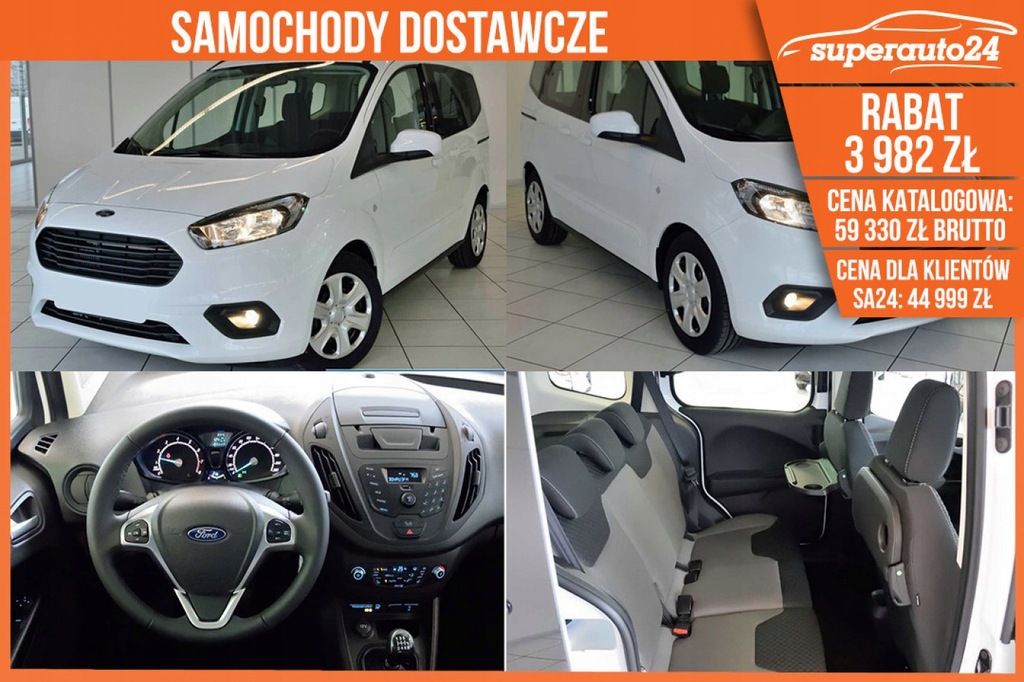 Ford Tourneo Courier MCA 100Km Trend Tourneo Po