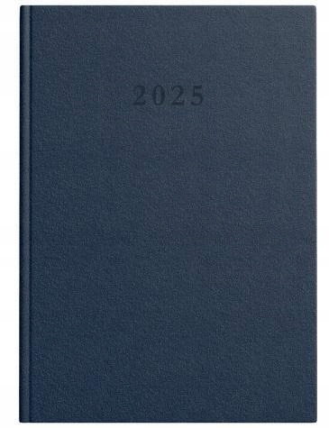 KALENDARZ 2025 KSIĄŻKOWY A4 STANDARD DTP GRANATOWY