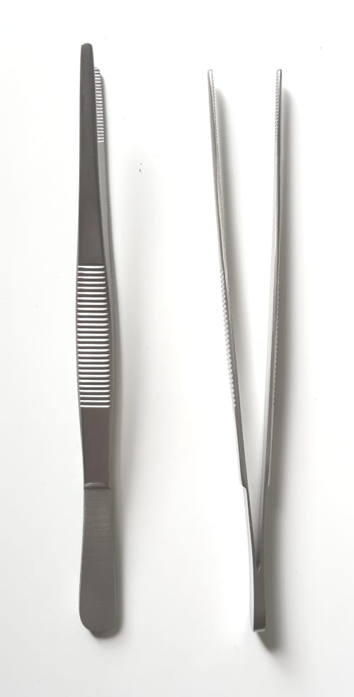 PINCETA PĘSETA ANATOMICZNA 14 CM