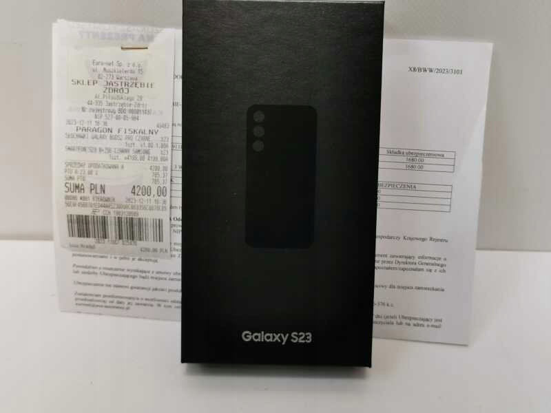 Smartfon Samsung Galaxy S23 Paragon, Ubezpieczenie 8GB/256GB