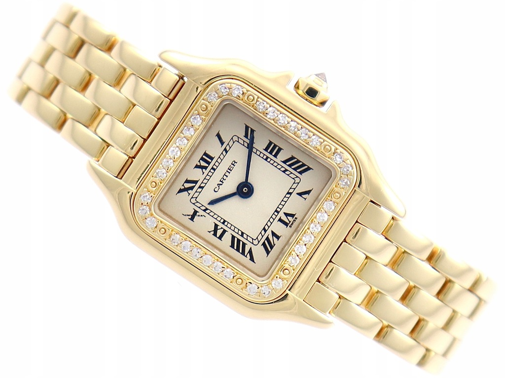 CARTIER PANTHERE 18K ZŁOTO DIAMENTY WF3070B9