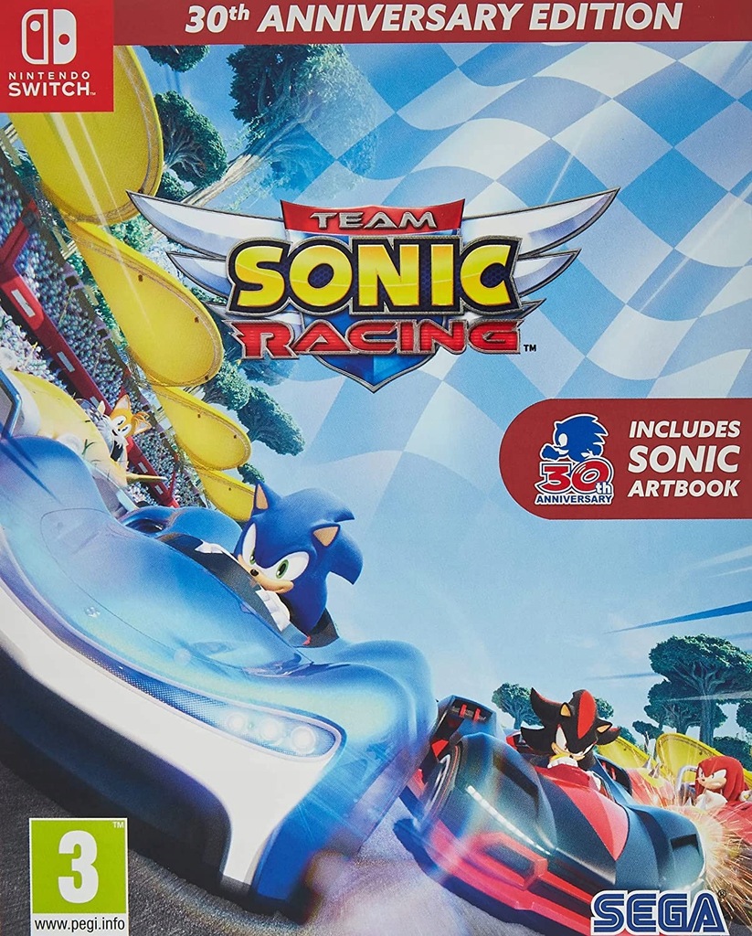 Team Sonic Racing 30th Anniversary Edition PL NSW