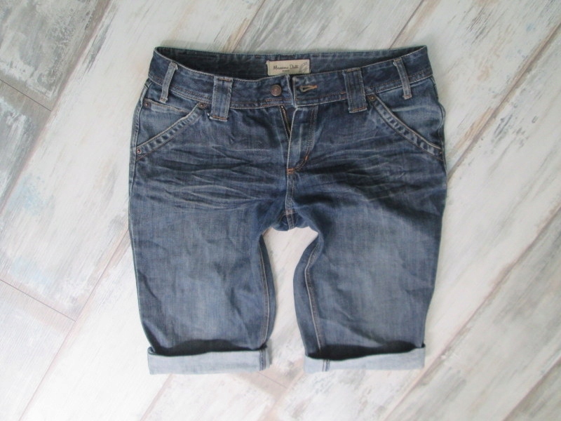 MASSIMO DUTTI__szorty BERMUDY spodenki jeans__40 L