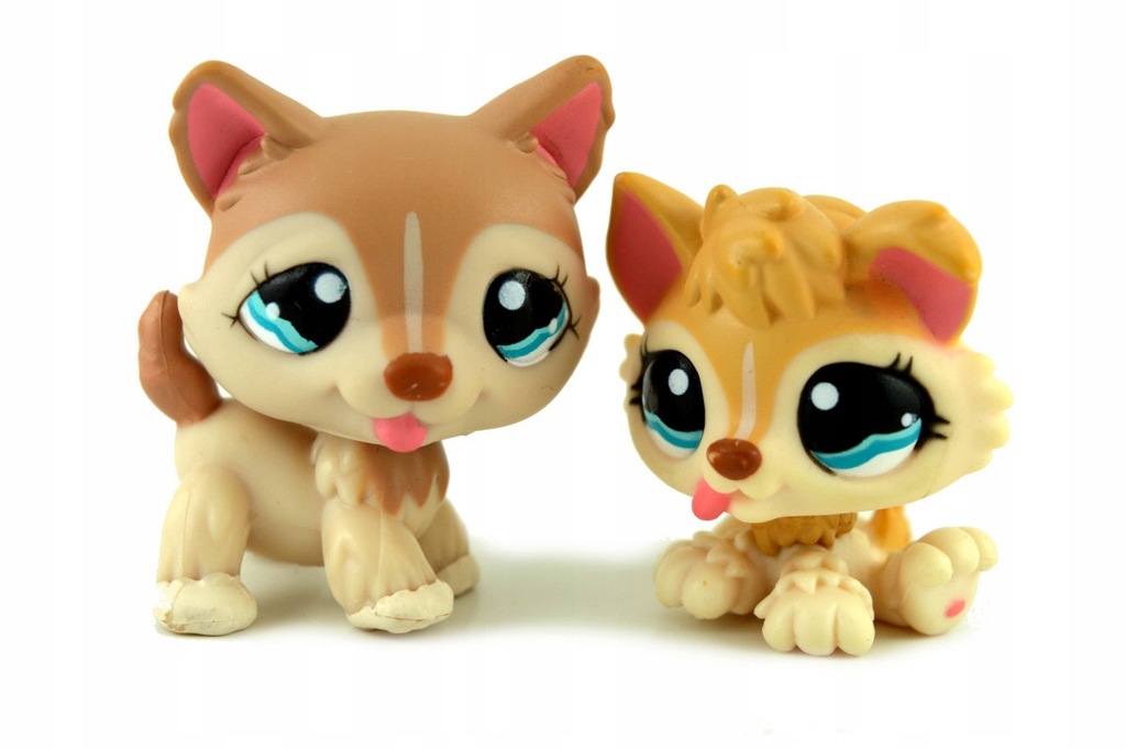 LITTLEST PET SHOP - PSY HUSKY #1012 i 1013 - LPS