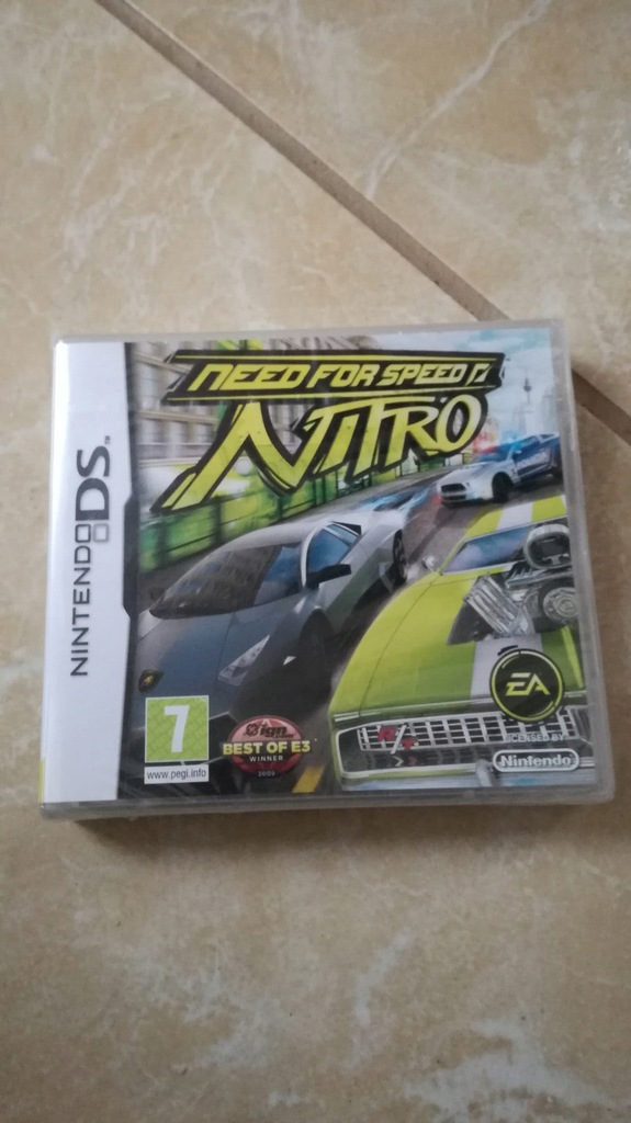 NEED FOR SPEED NITRO NOWA FOLIA NDS