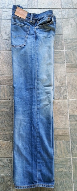 LEVI'S Jeans*504*36x32*dł.108/pas 98 cm wytarte