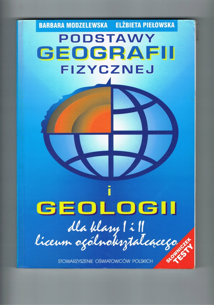 Podstawy geografii fizycznej i geologii podręcznik