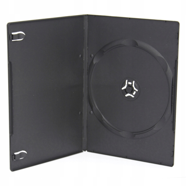 3005 Pudełko na 1 DVD - czarne (14mm) 4 pin Espera