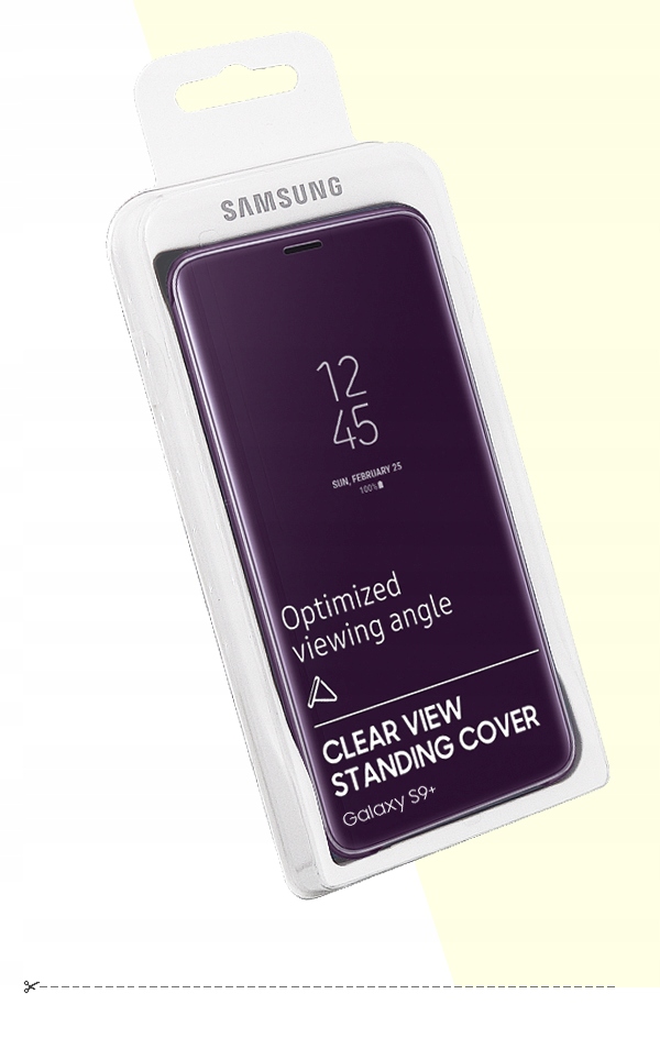 ETUI SAMSUNG GALAXY S9+ Clear View EF-ZG965 Fiolet - 7636144114 ...