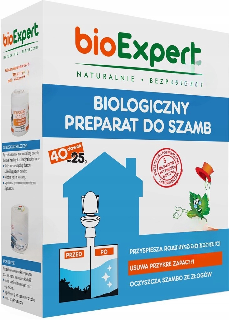 Bioexpert Preparat biologiczny do szamb,