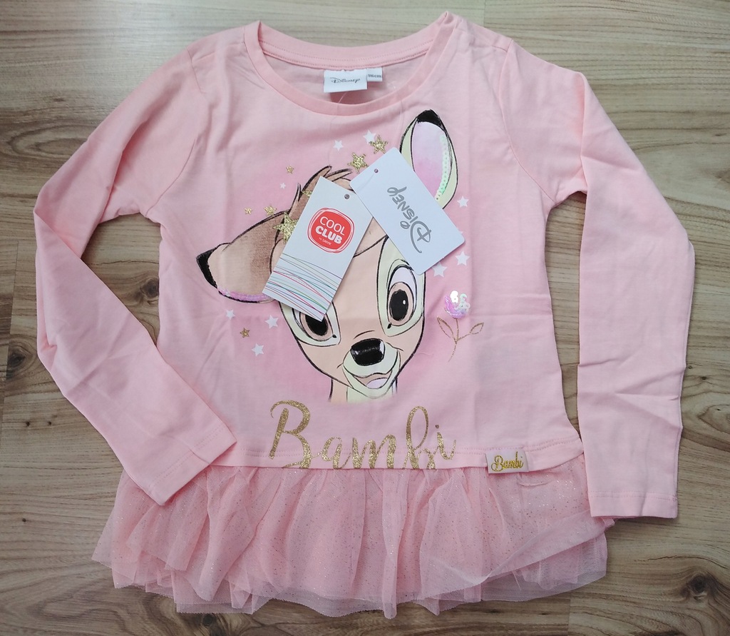 Bluzka dla dziewczynki 116 cm Bambi Cool Club