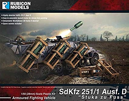 Rubicon SdKfz 251/1 Ausf. D Stuka zu Fuss (28mm)
