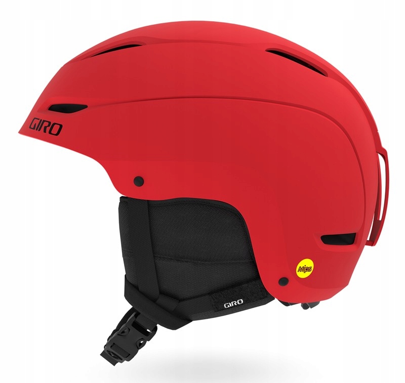 Kask zimowy GIRO RATIO MIPS matte bright red L