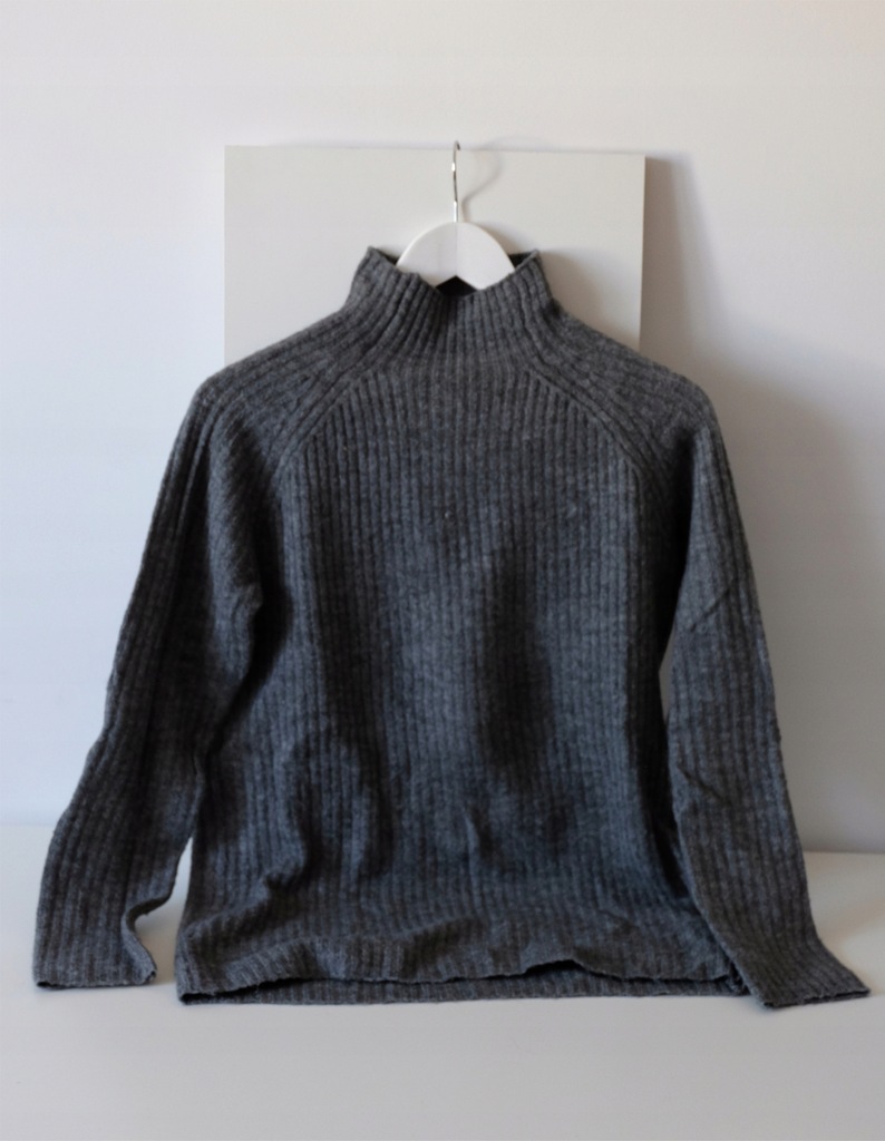 Szary miękki sweter Only S/36